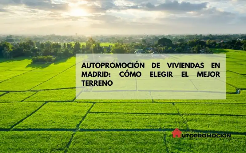 Autopromoción de Viviendas en Madrid: Cómo Elegir el Mejor Terreno